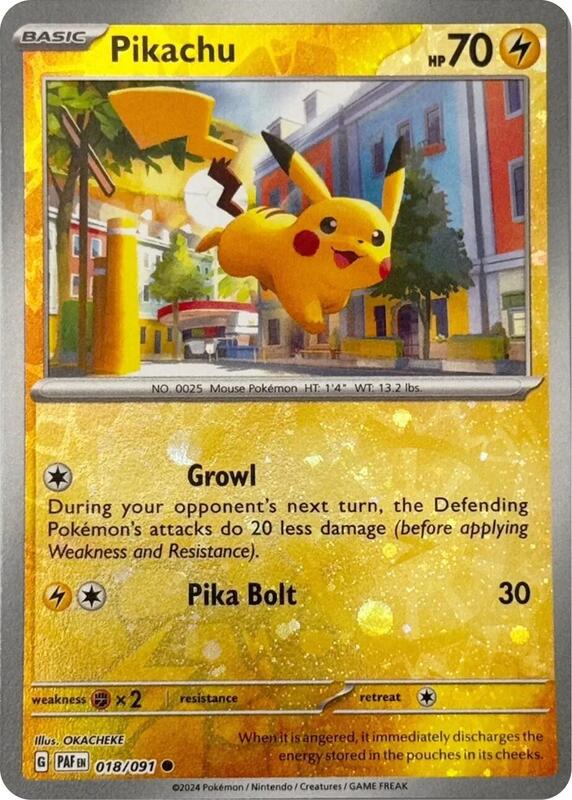 Pikachu Reverse Cosmos Holo 18 - Miscellaneous Promos