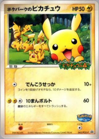 PokéPark's Pikachu - PCG Promos