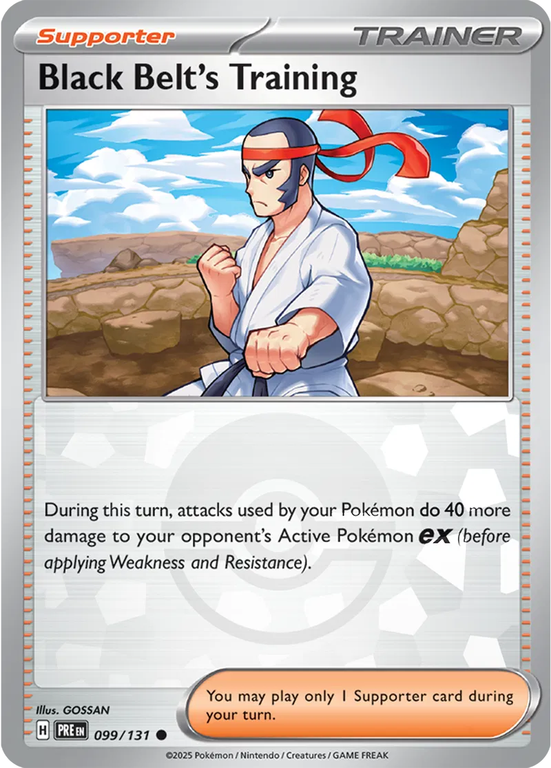 Black Belt's Training 099/131 - Prismatic Evolutions