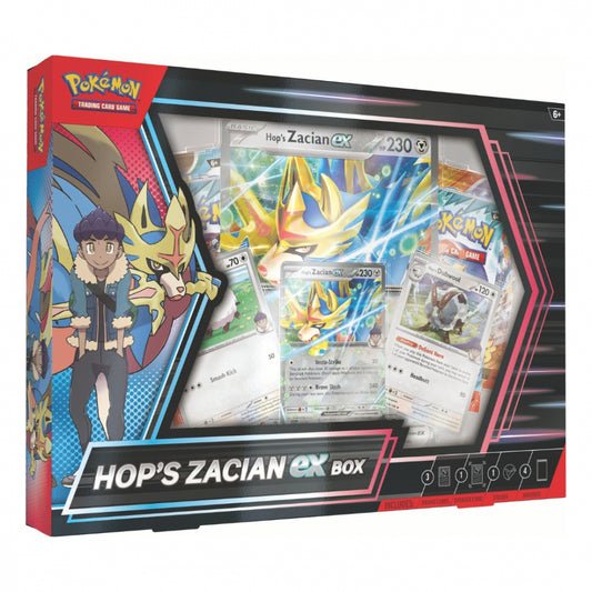 Pokemon Hop's Zacian Ex Collection Box