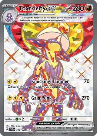 Toxtricity ex 227/182 - Paradox Rift