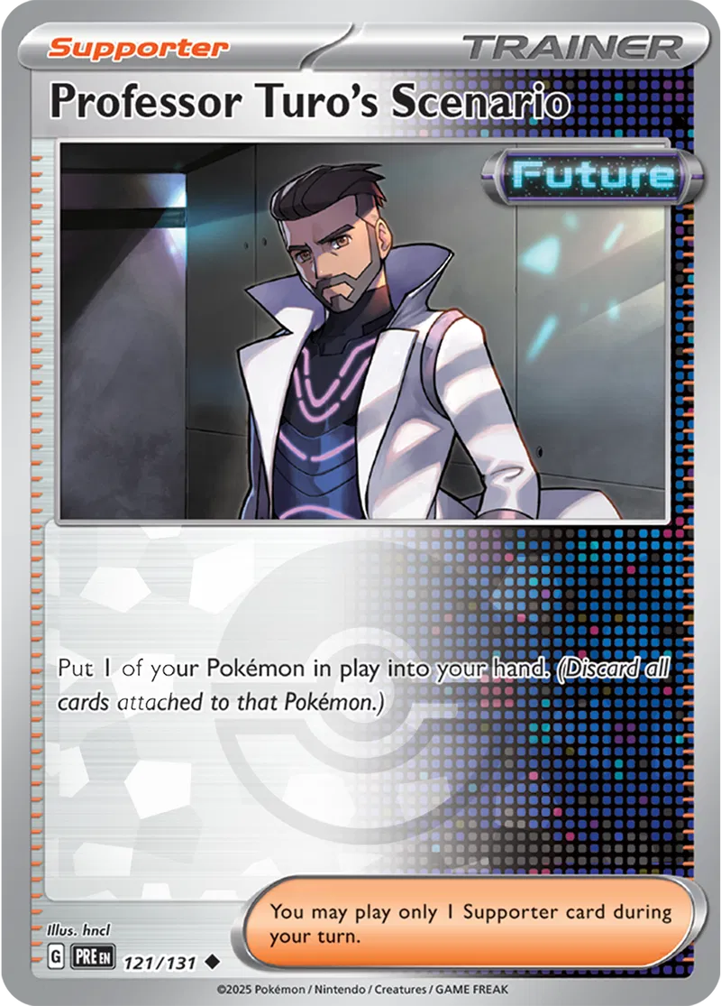 Professor Turo's Scenario 121/131 - Prismatic Evolutions