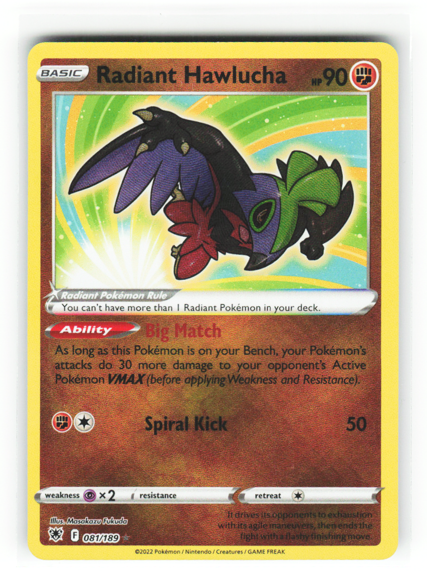 Radiant Hawlucha 081/189 - Astral Radiance