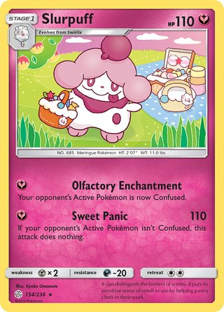Slurpuff 154/236 - Cosmic Eclipse