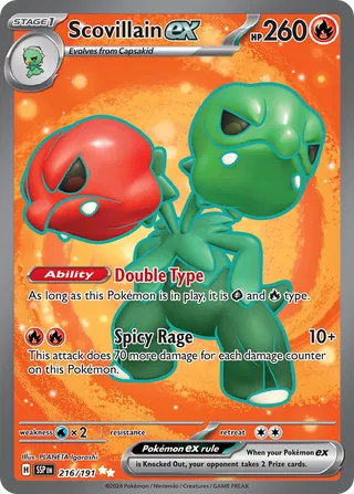 Scovillain ex 216/191 - Surging Sparks