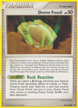 Dome Fossil 89/100 - Majestic Dawn
