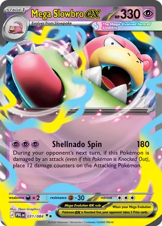 Mega Slowbro ex 031/084 - Pitch Black