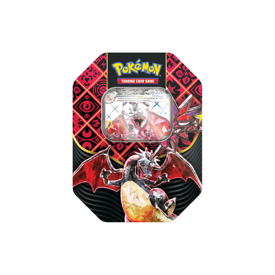 Paldean Fates Tin Charizard