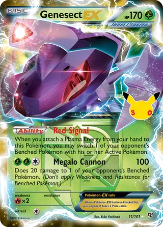 Genesect-EX 11/101 - 30th Celebration