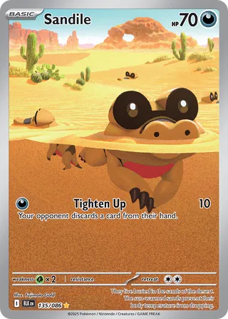 Sandile 135/086 - Black Bolt