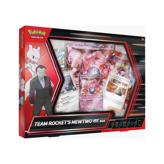 Pokemon Team Rocket’s Mewtwo ex Box