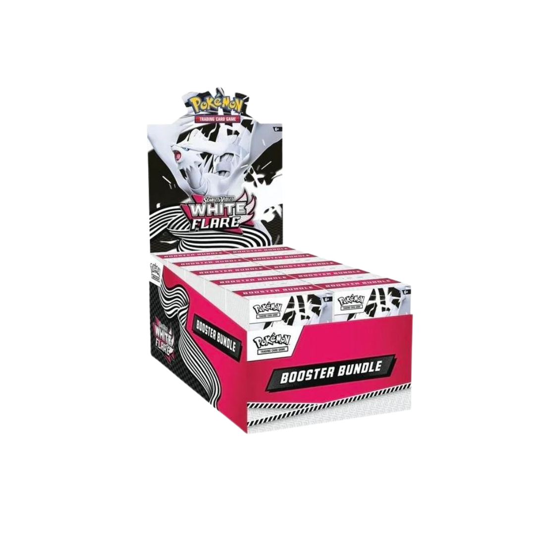 White Flare Booster Bundle Display