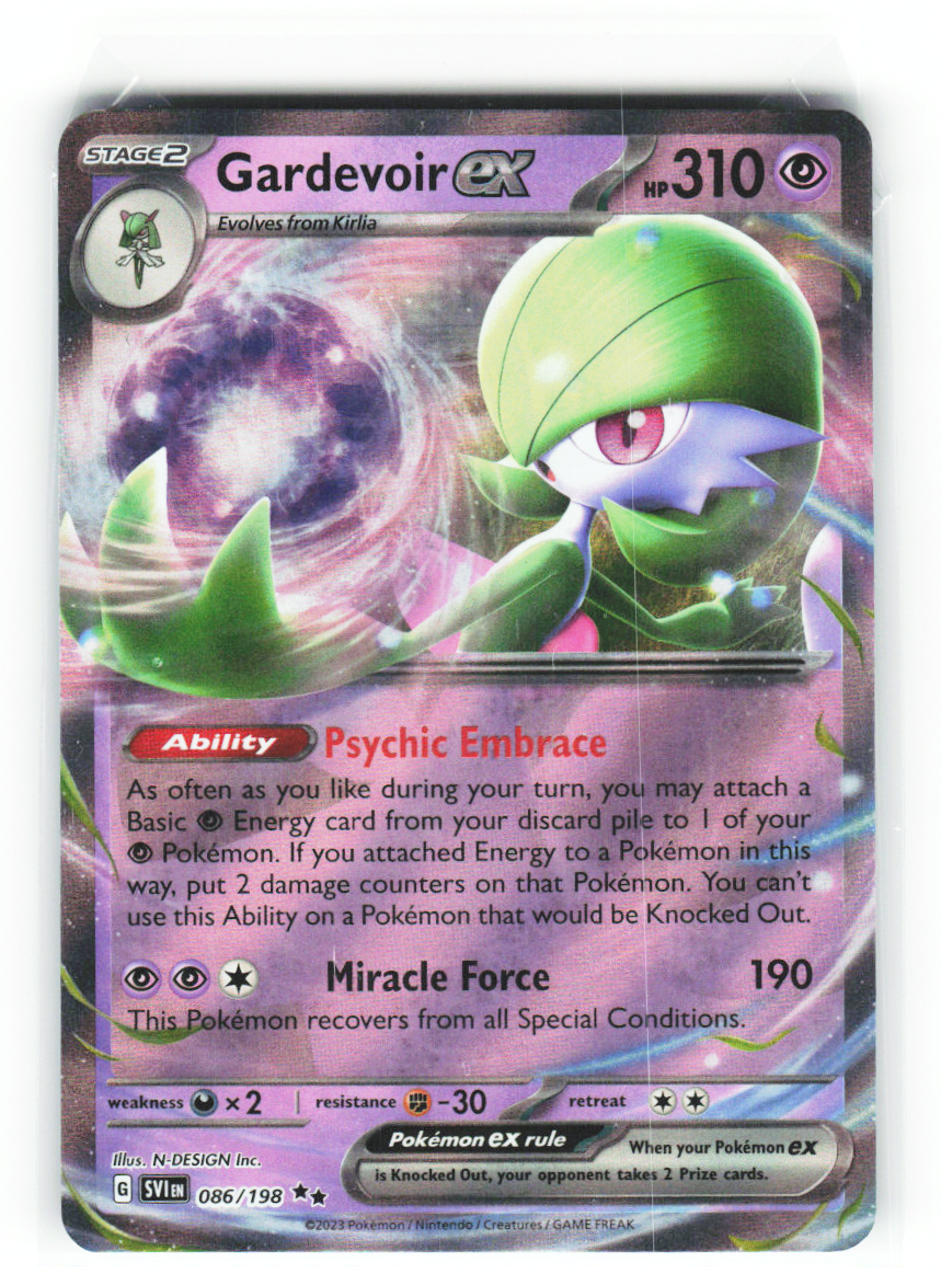 Gardevoir ex 086/198 - Scarlet & Violet Base