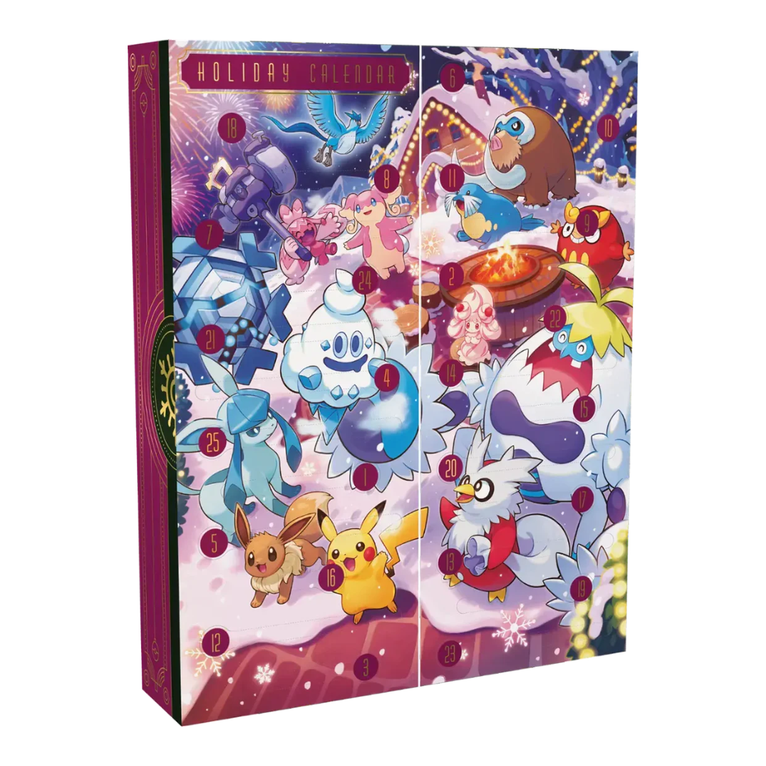 Pokemon Holiday Calendar 2025
