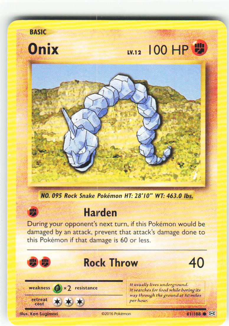 Onix 61/108 - Evolutions