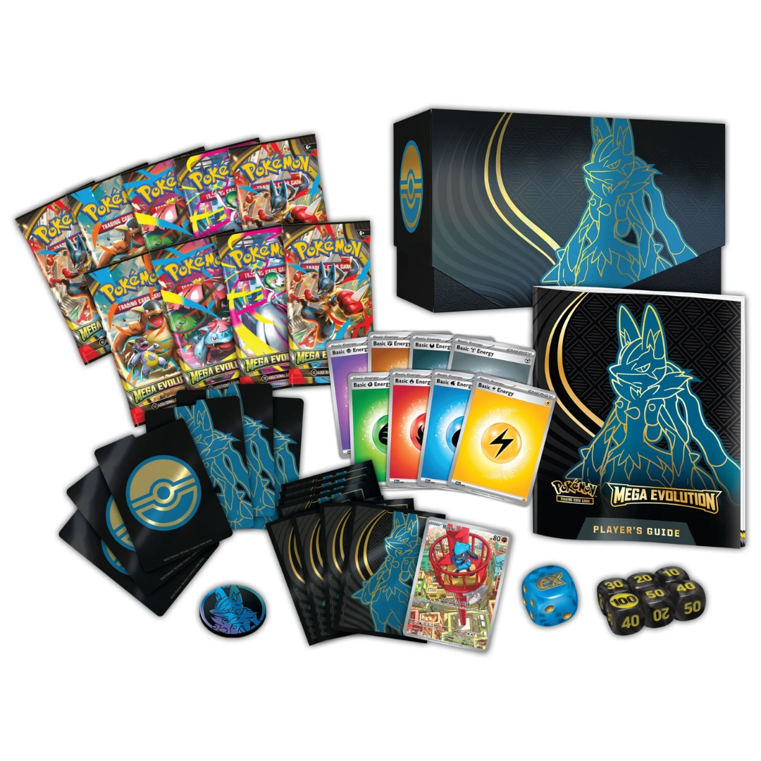 Pokemon Mega Evolution Lucario Elite Trainer Box