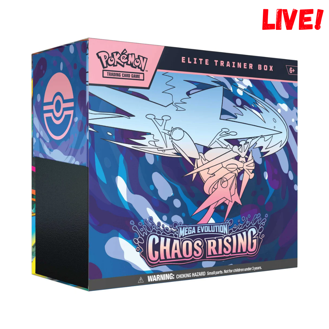 Pokemon Chaos Rising Elite Trainer Box (Live)