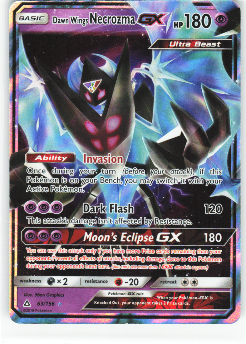 Dawn Wings Necrozma-GX 63/156 - Ultra Prism
