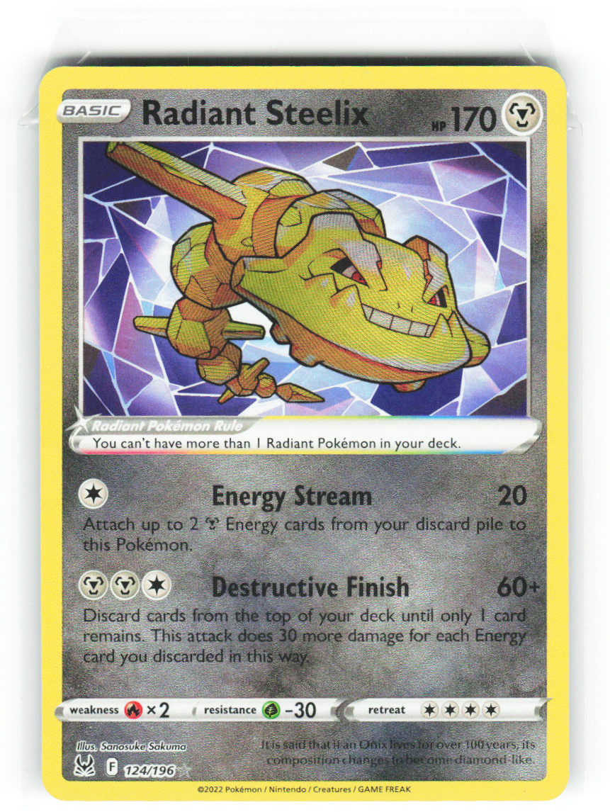 Radiant Steelix 124/196 - Lost Origin