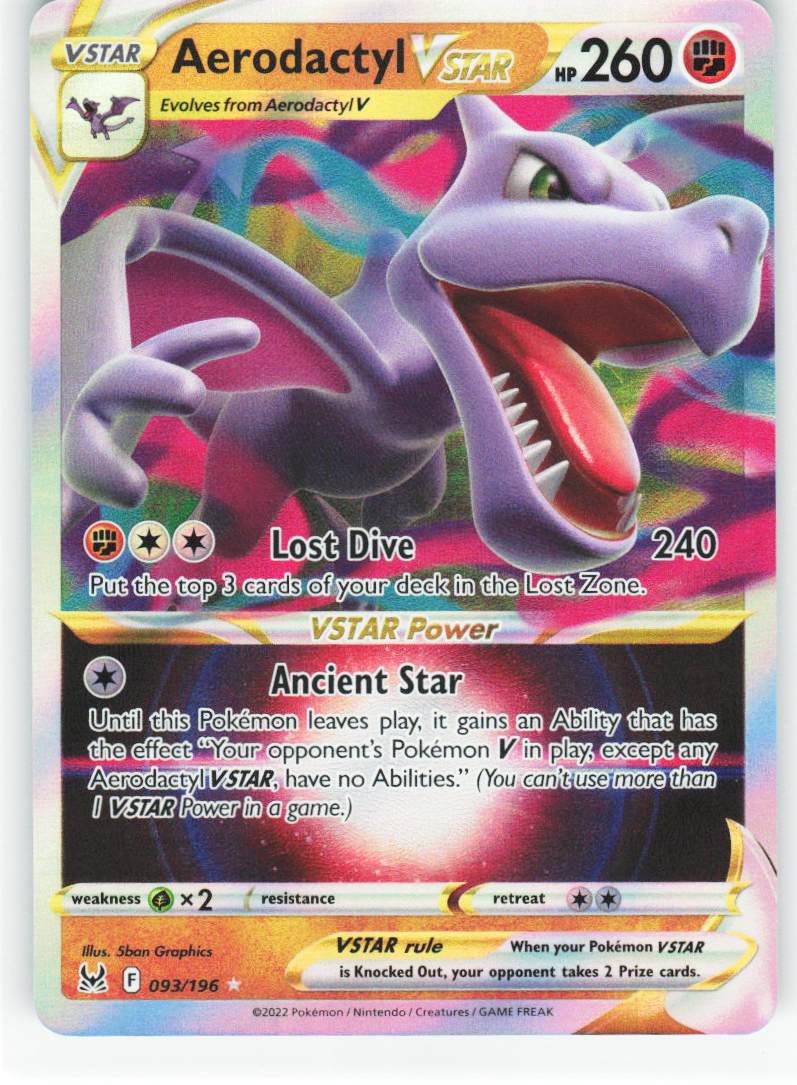 Aerodactyl VSTAR 093/196 - Lost Origin
