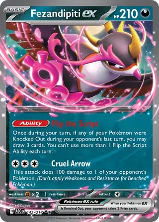 Fezandipiti ex 142/217 - Ascended Heroes