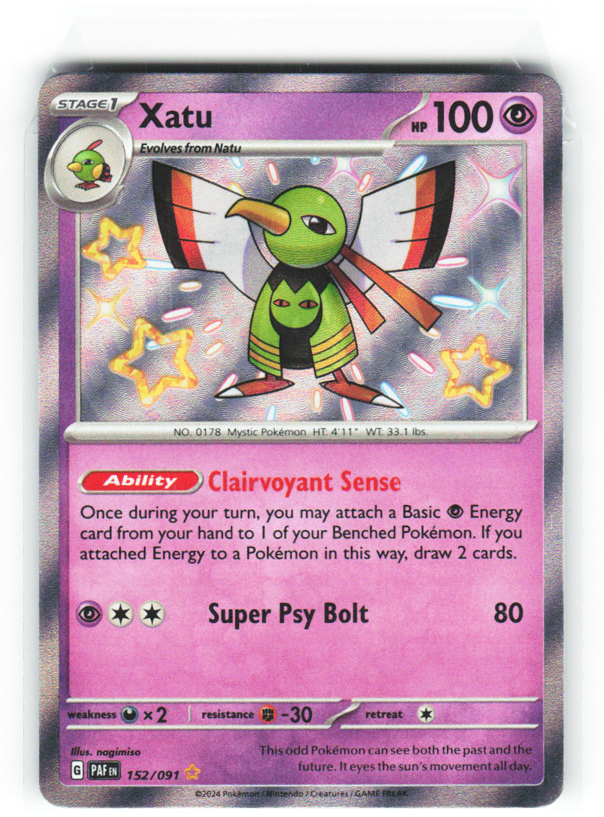 Xatu 152/091 - Paldean Fates