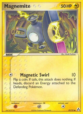 Magnemite 59/92 - Legend Maker