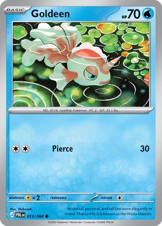 Goldeen 013/084 - Pitch Black