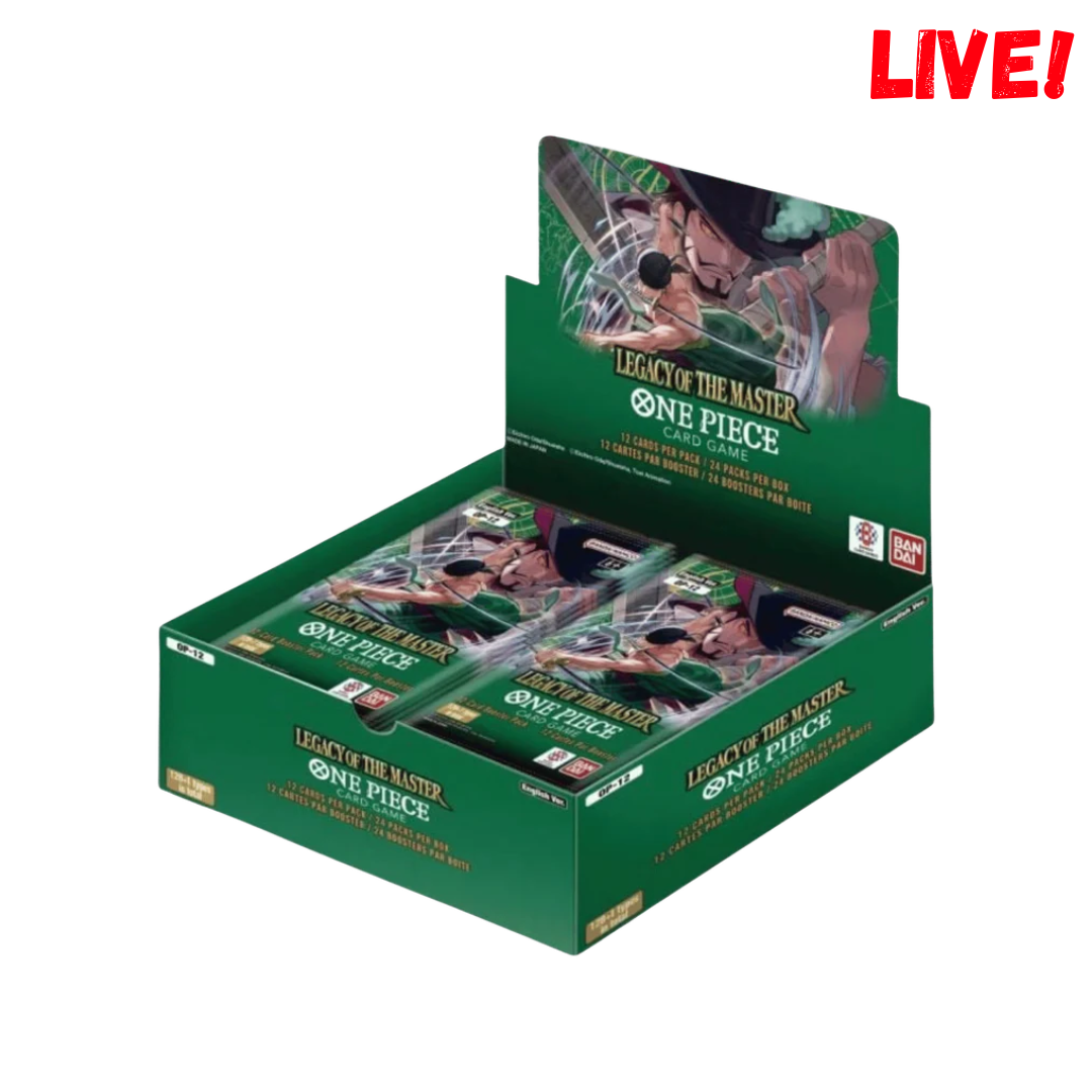 One Piece OP12: Legacy of The Master Boosterboks (Live)