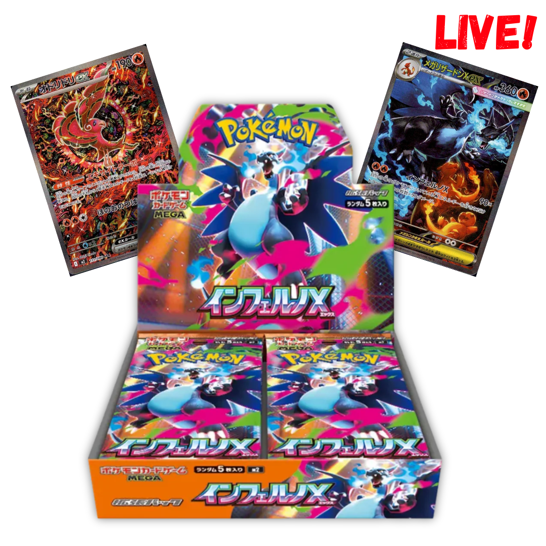 Pokemon Inferno X Booster Box (Live)