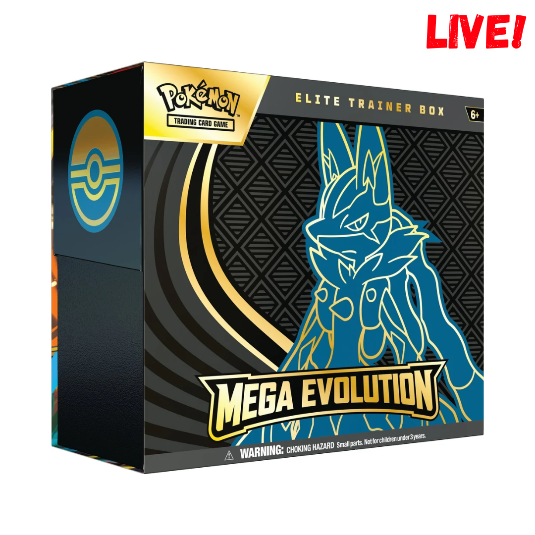 Pokemon Mega Evolution Lucario Elite Trainer Box (Live - Release Party 10.10.)