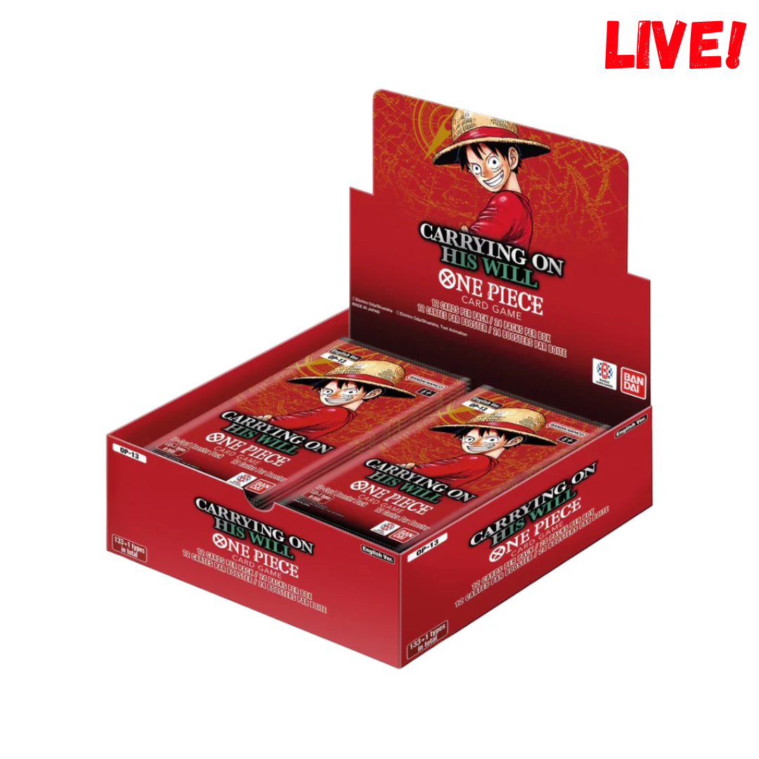One Piece OP13: Carrying On His Will Boosterboks (Live)