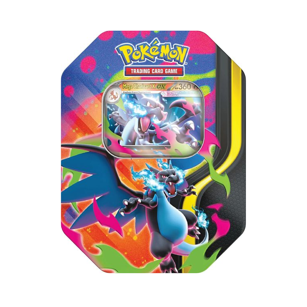 Pokemon Mega Charizard X Collector's Tin