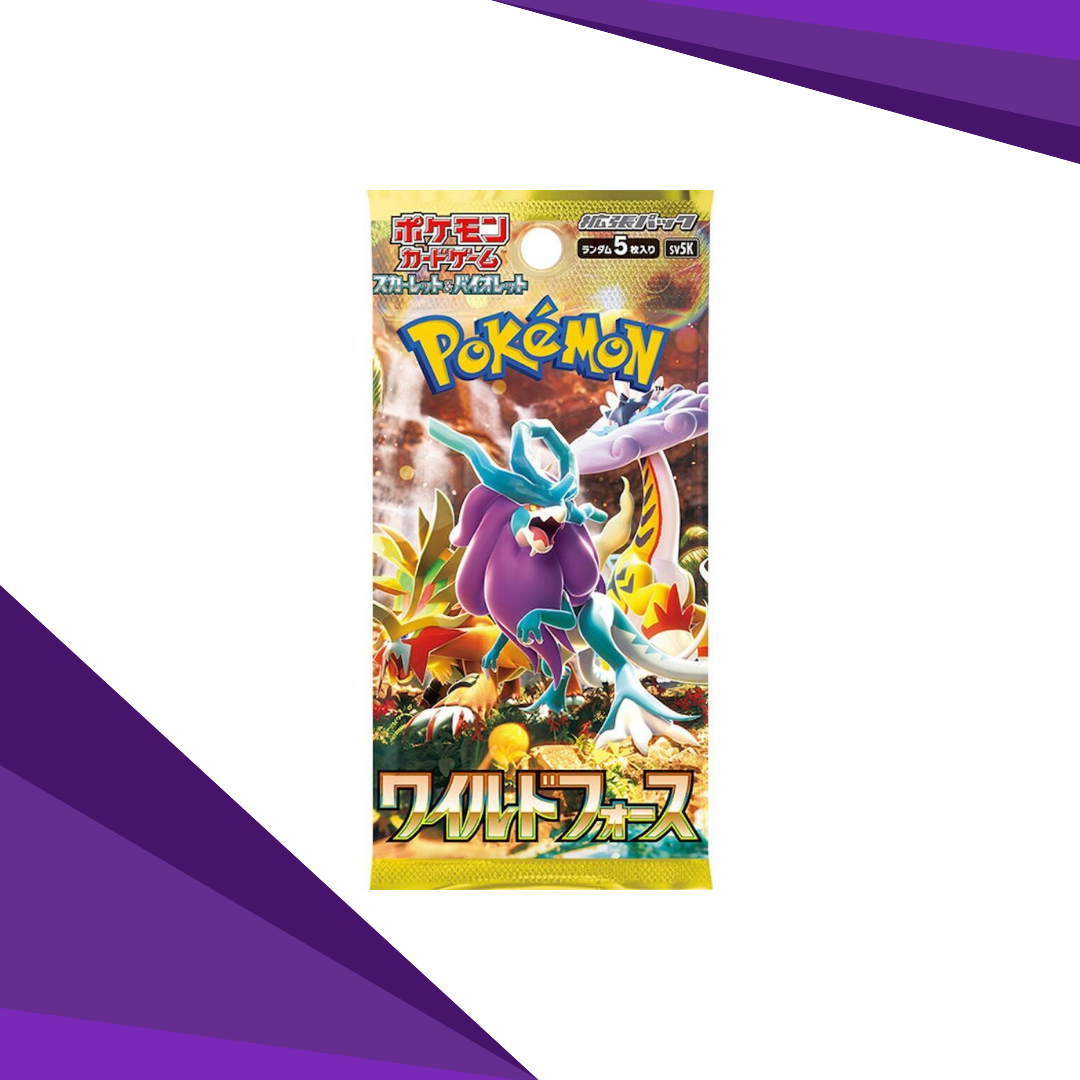 Pokemon Wild Force Boosterpakke (Japansk)