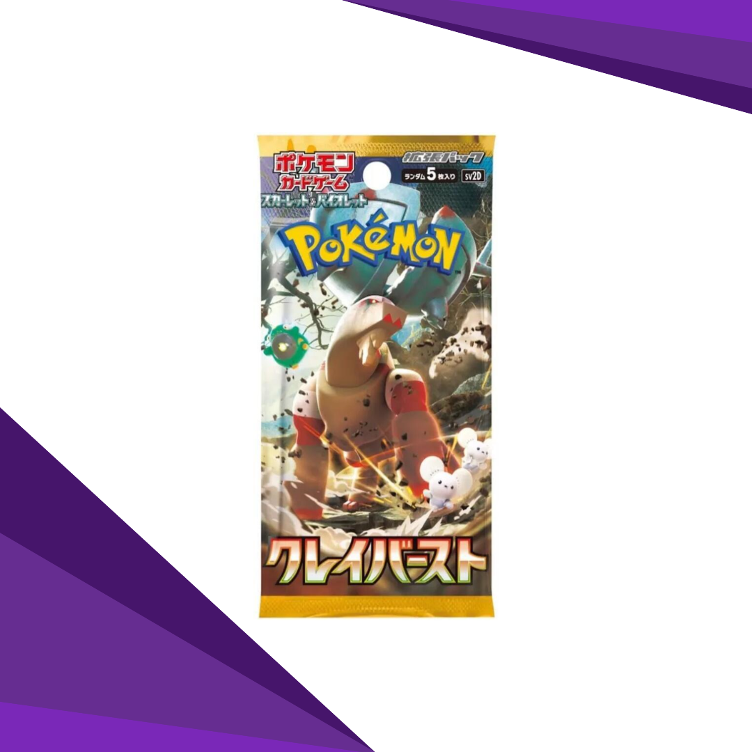 Pokemon Clay Burst Boosterpakke (Japansk)