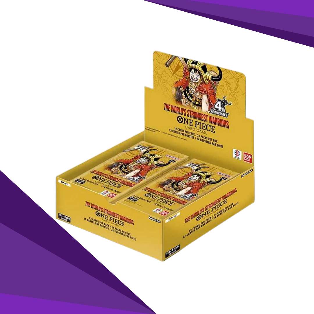 One Piece OP17 The World's Strongest Warriors Booster Box