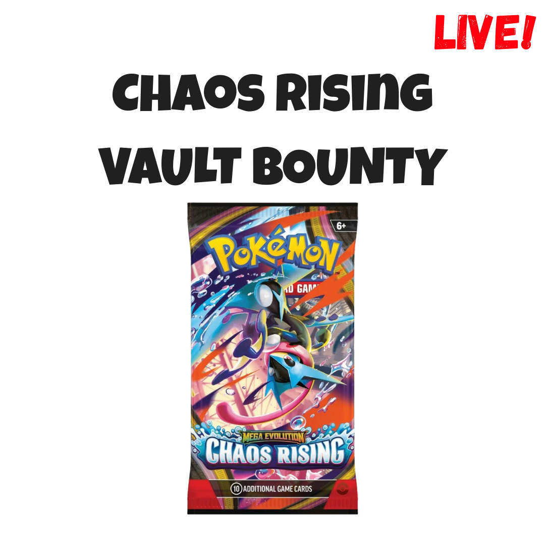 Pokemon Chaos Rising Vault Bounty! (Live)
