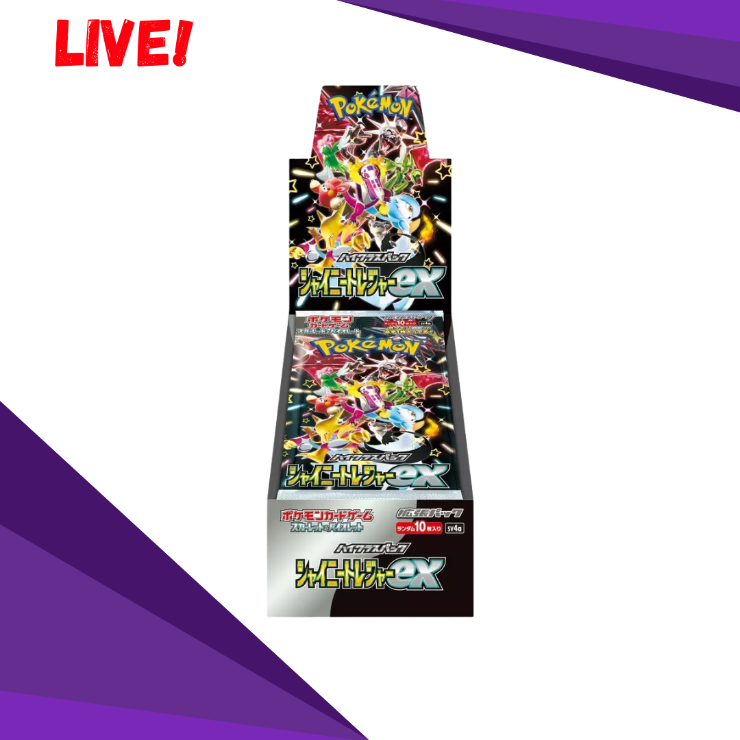 Pokemon Shiny Treasure EX (Japansk) (Live)