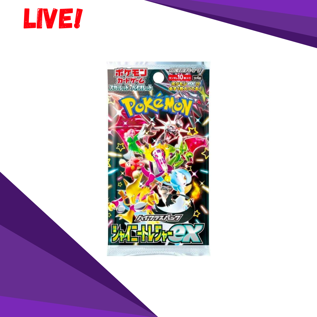 Pokemon Shiny Treasure EX (Japansk) (Live)