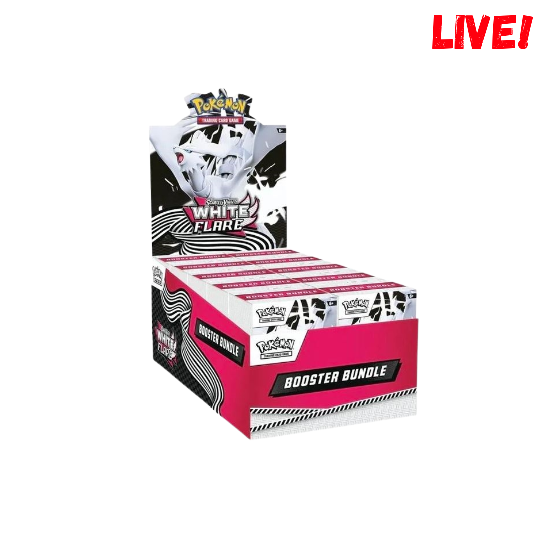 White Flare Booster Bundle Display (Live)
