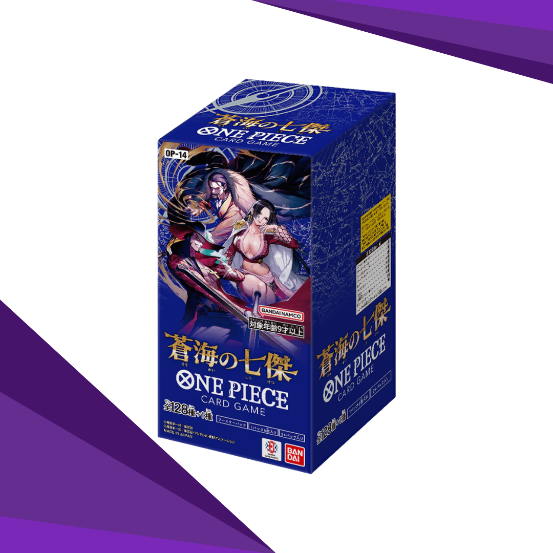 One Piece OP14 The Azure Sea's Seven Booster Box (Japansk)
