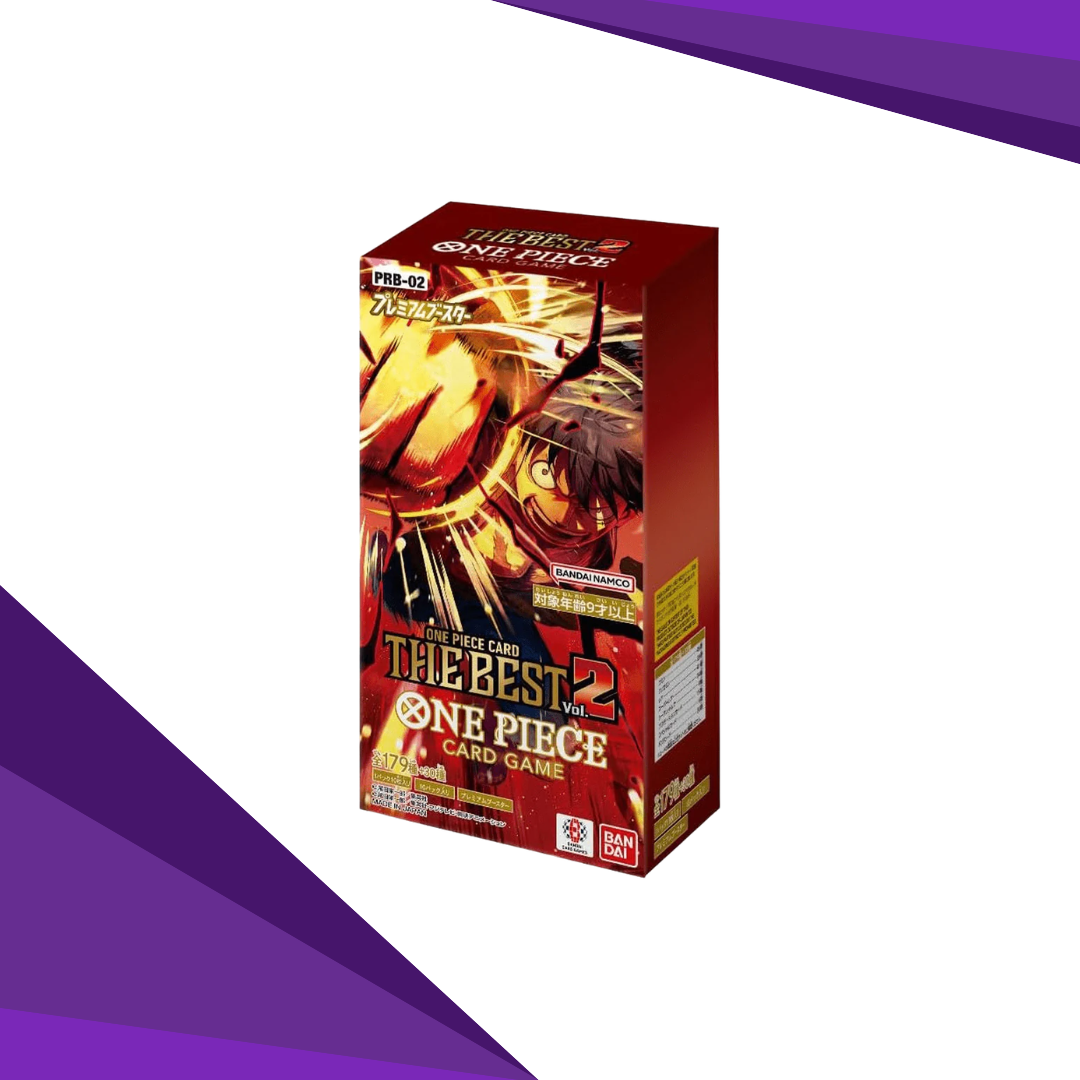 One Piece PRB02 The Best Vol. 2 Booster Box (Japansk)