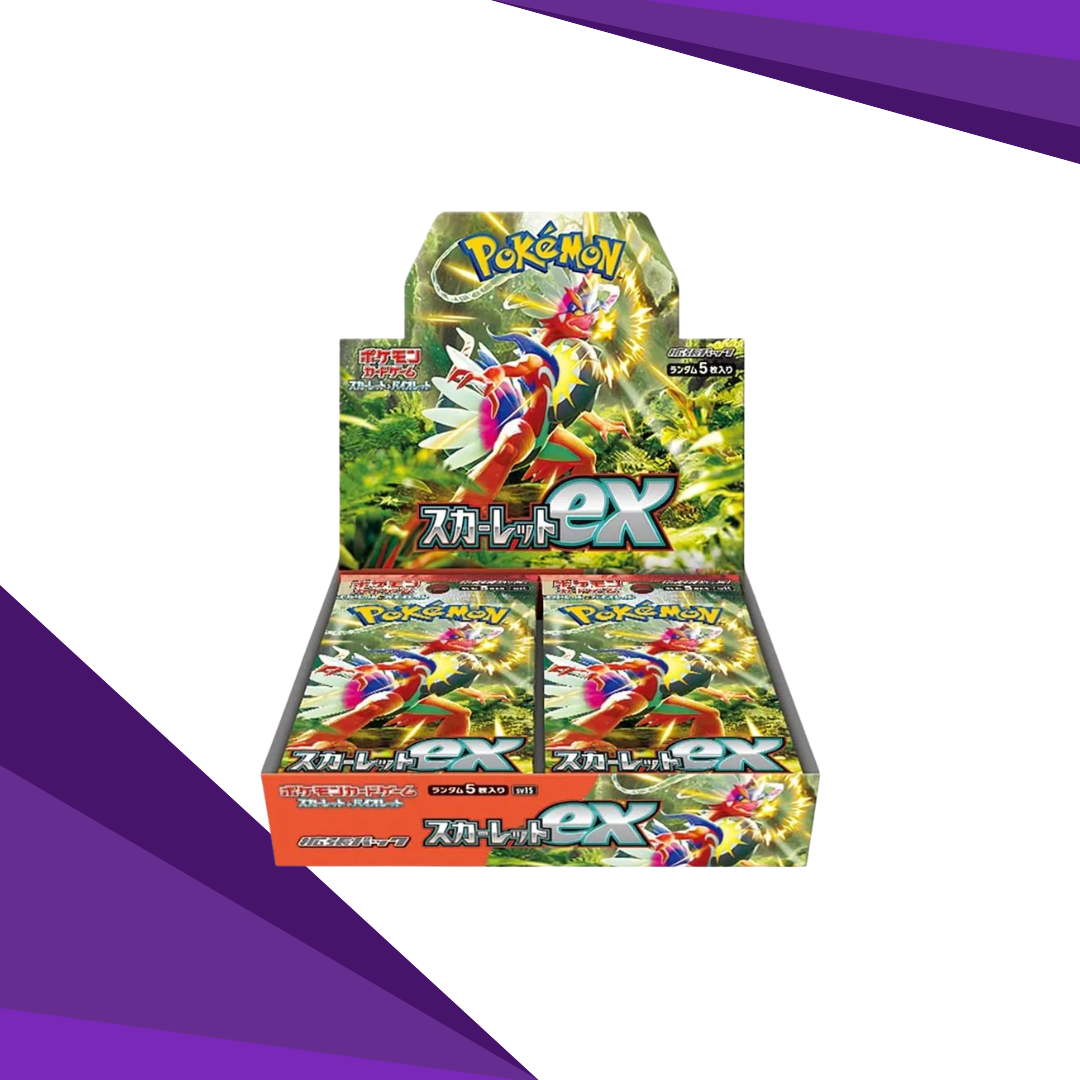 Pokemon Scarlet EX Booster Box (Japansk)