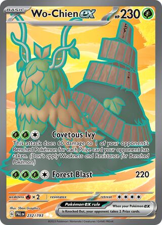 Wo-Chien ex 232/193 - Paldea Evolved