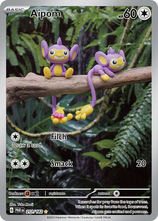 Aipom 211/182 - Paradox Rift