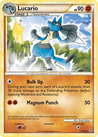 Lucario 19/95 - Unleashed