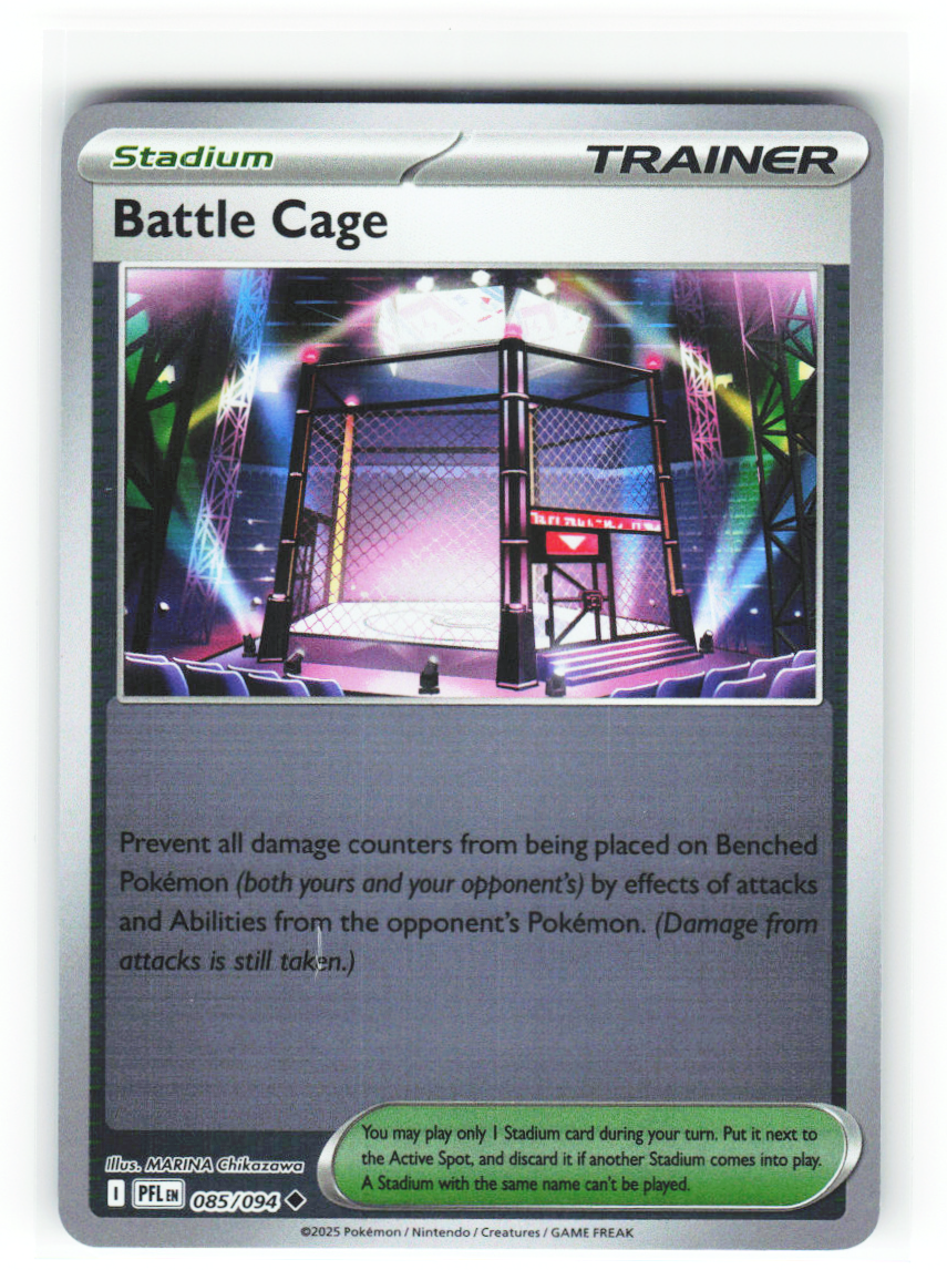 Battle Cage 085/094 - Phantasmal Flames - NM (ID: 53134932539993) - front