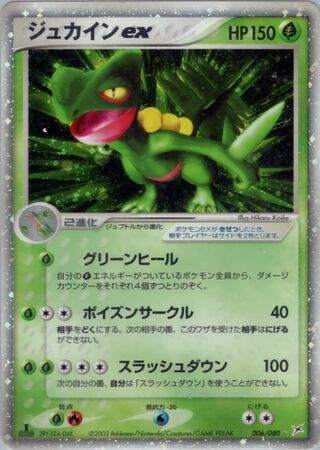 Sceptile ex 006/080 - Magma vs Aqua: Two Ambitions