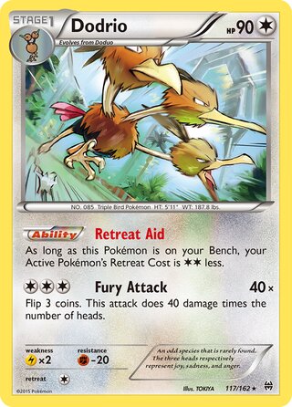Dodrio 117/162 - BREAKthrough