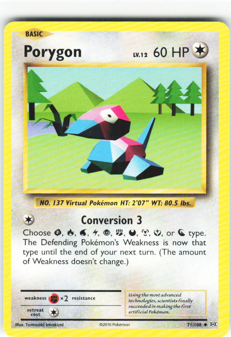 Porygon 71/108 - Evolutions